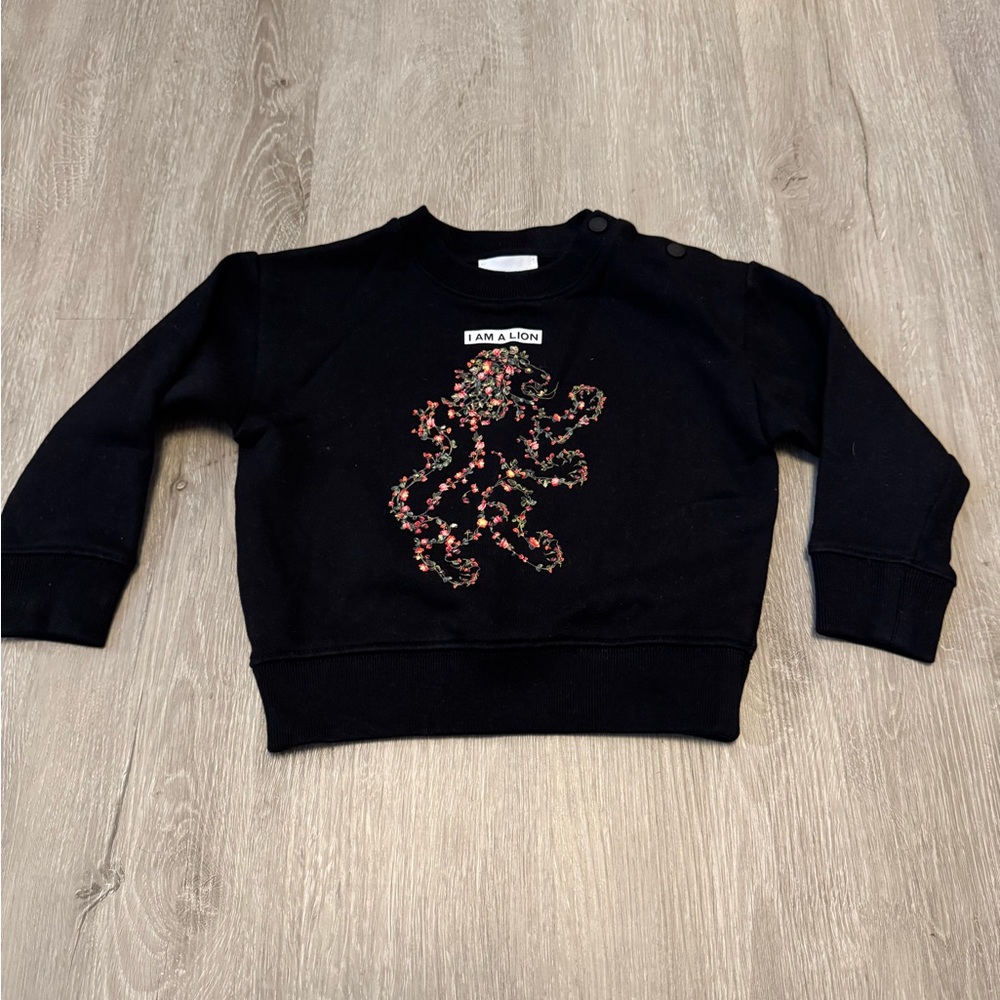 Burberry Kids Baby Montage Cotton Sweatshirt